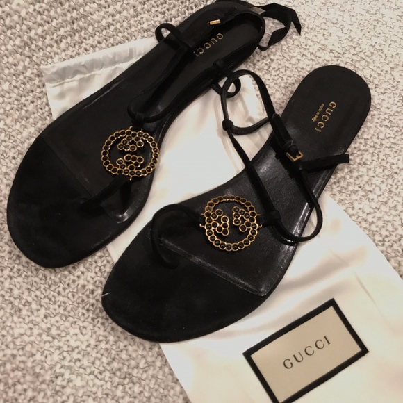 gucci jeweled sandals